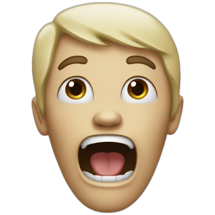 scream emoji