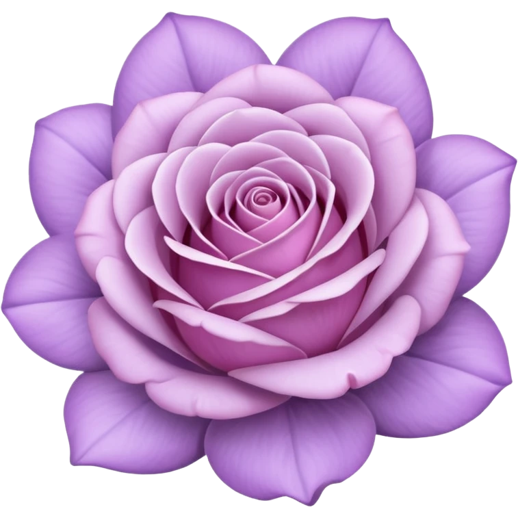 lilac rose screen emoji