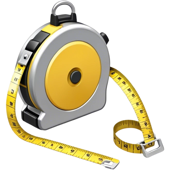 Tape measure emoji