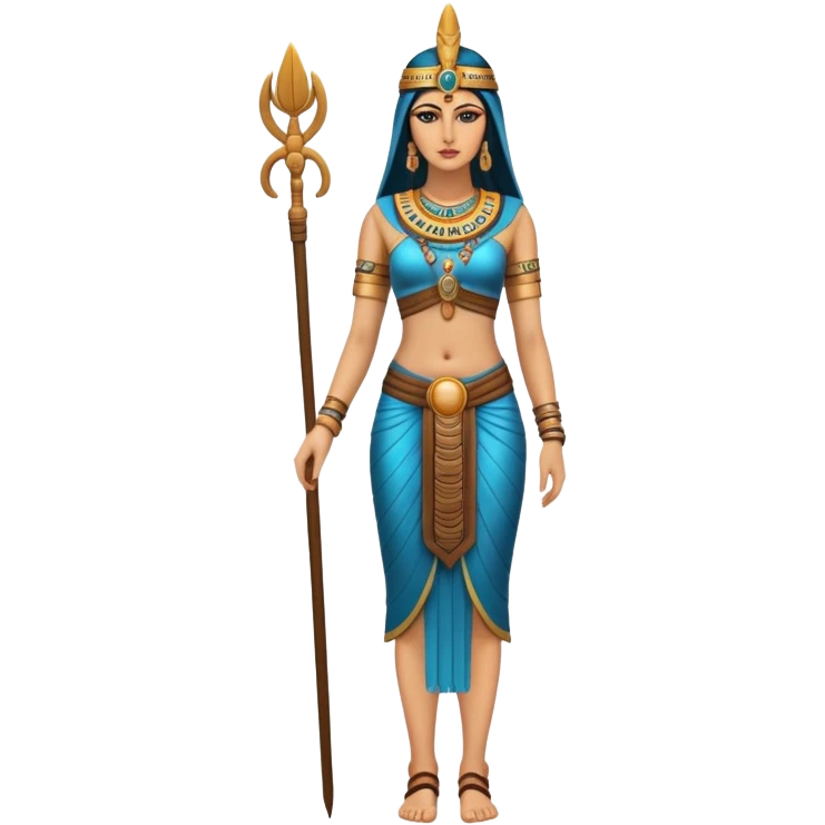 fullbody realistic annunaki attractive female emoji