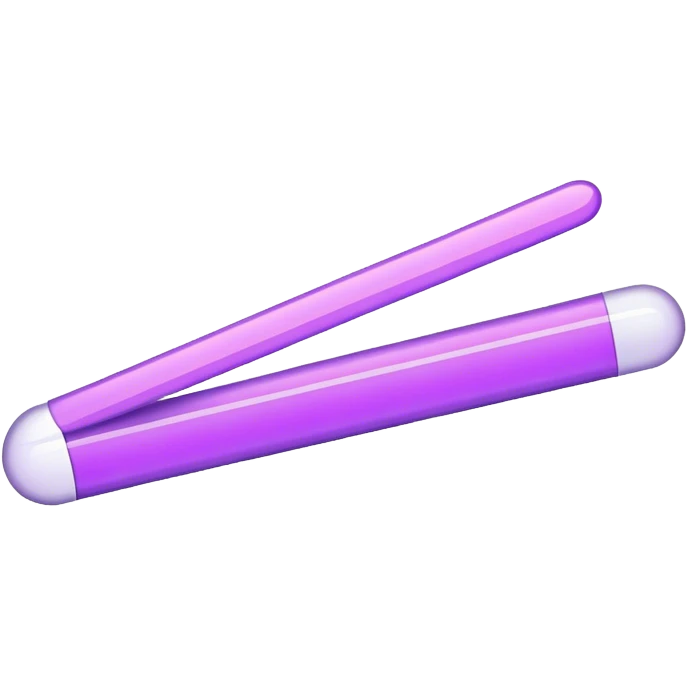 Light purple straight line  emoji