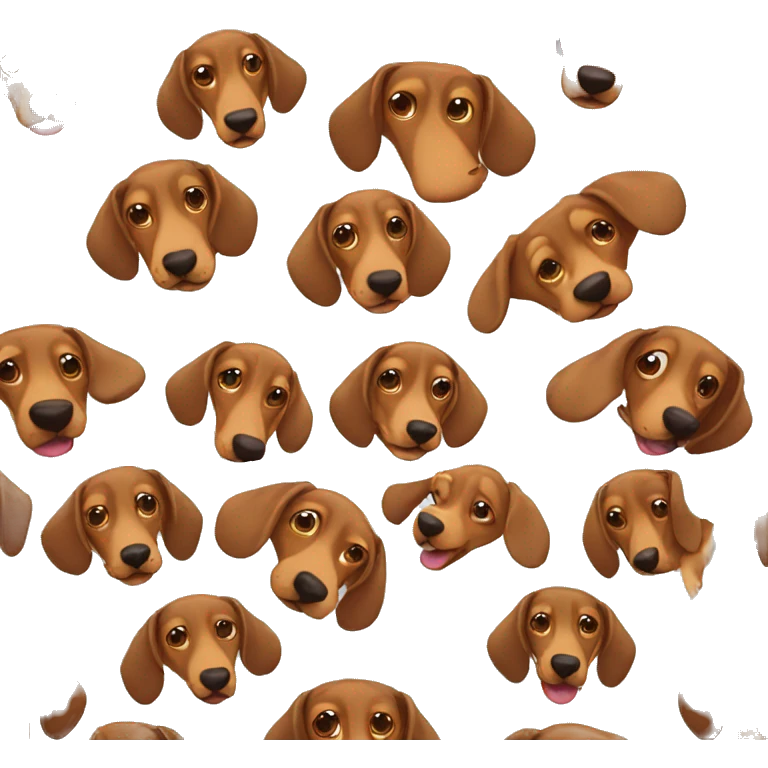 dashund funny emoji