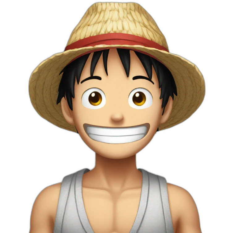 Luffy emoji