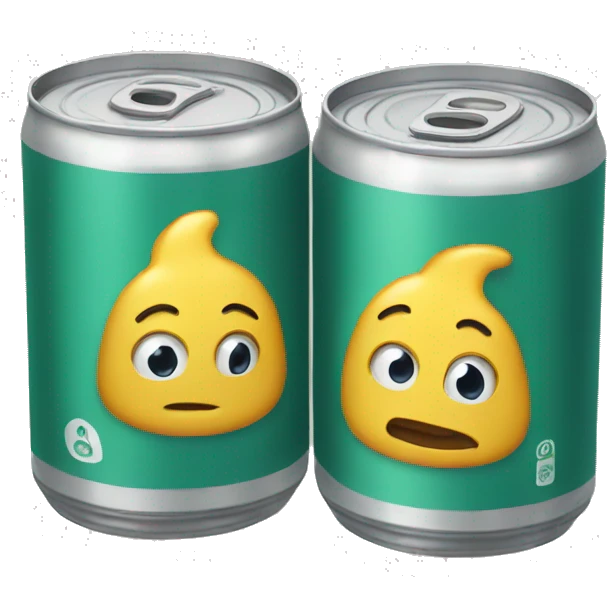 two cans emoji