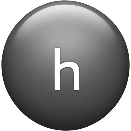 hydrogen h emoji