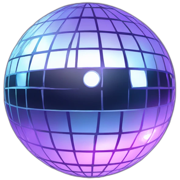 Disco ball emoji