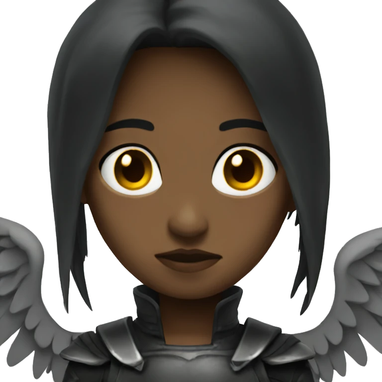 dark angel emoji