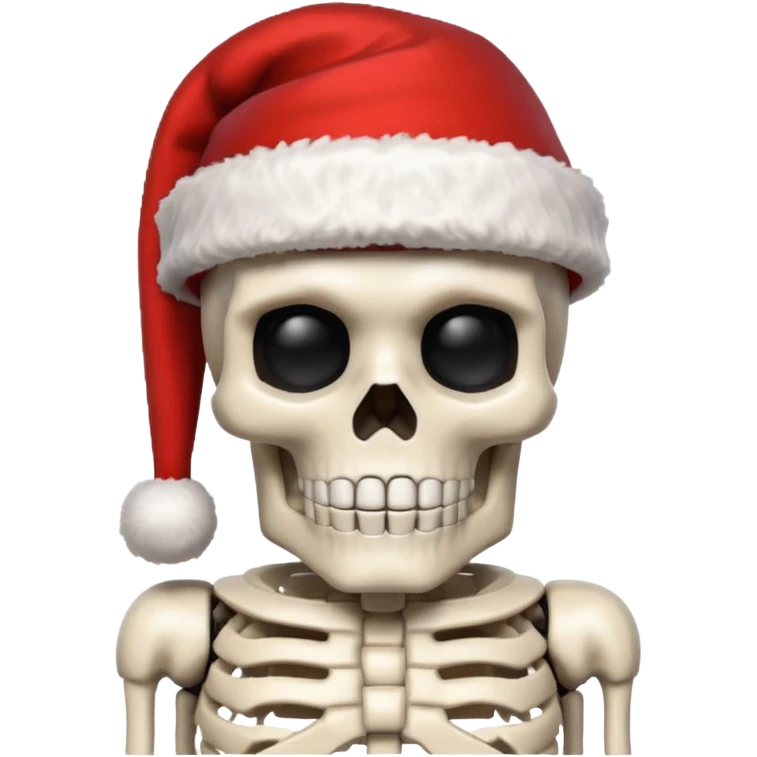 minecraft chistmas sceleton emoji