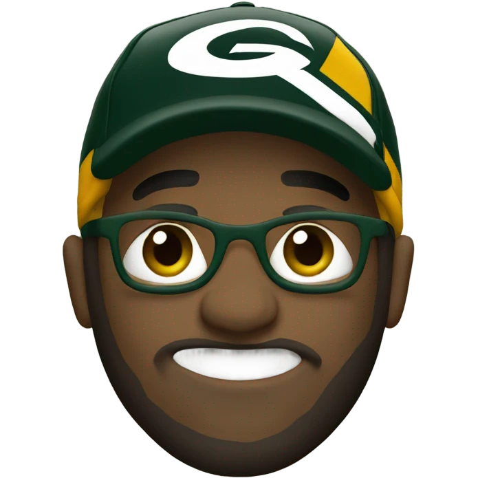 Green Bay packers fan emoji