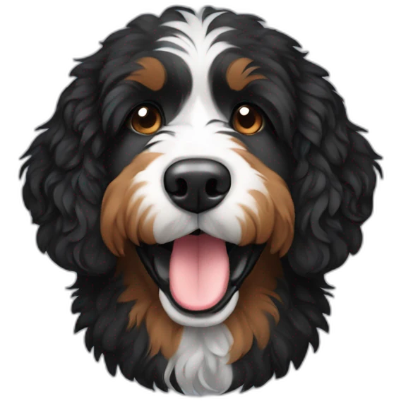 bernedoodle emoji