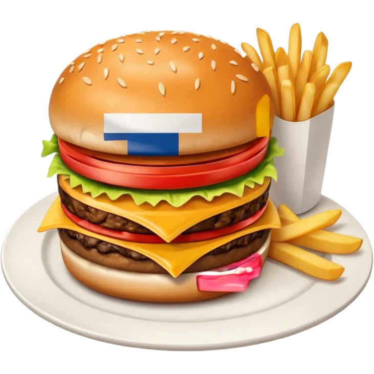 burger leftover emoji