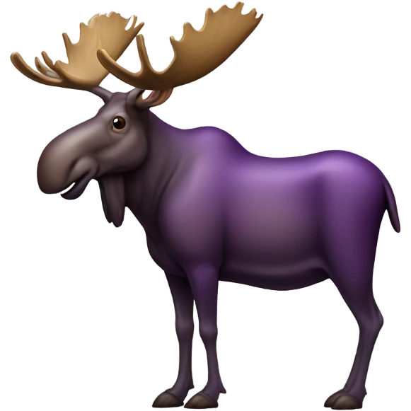 moose eggplant emoji