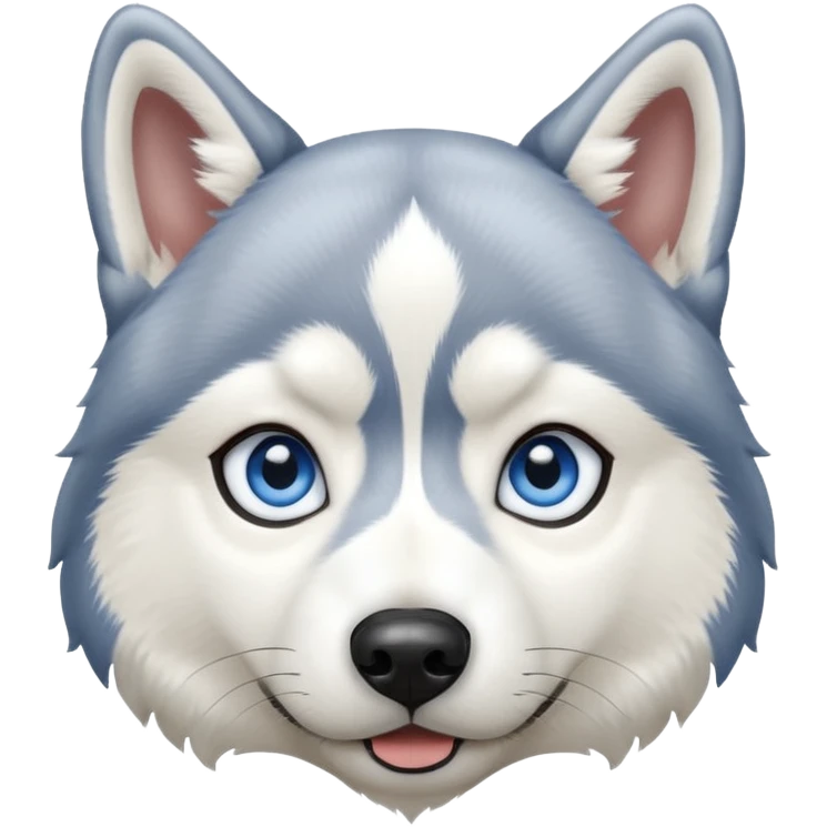 Chien husky emoji
