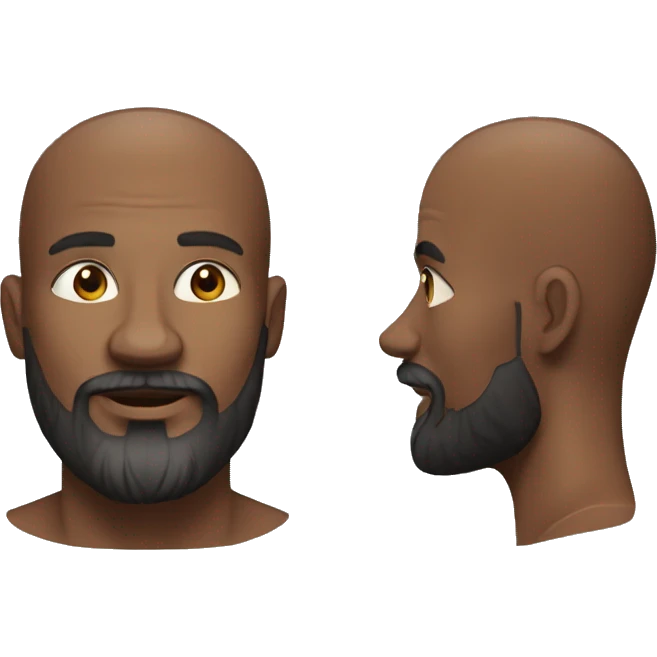homme age 45 ans  nord d'afrique avec barbe petite emoji