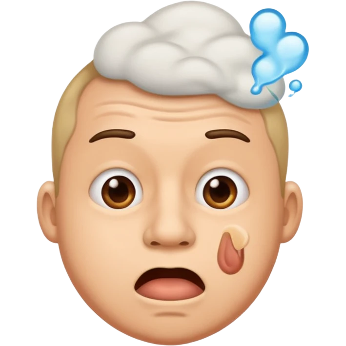 Man farting emoji