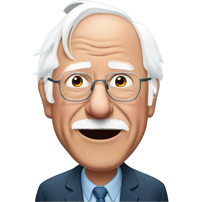 Bernie sanders heart emoji