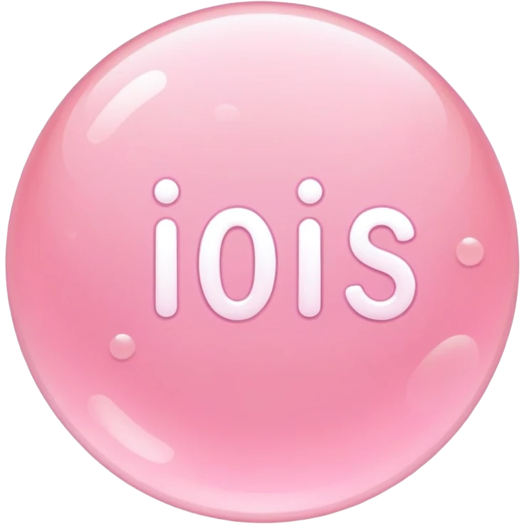 Light pink texting emoji