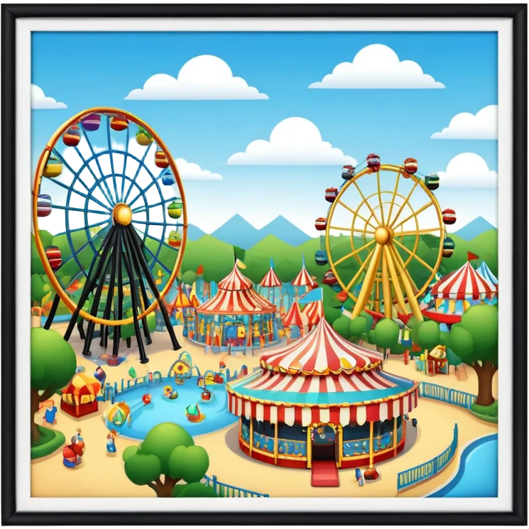 Parc attraction  emoji