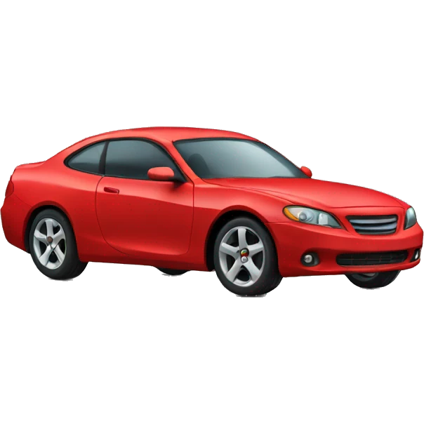 Red car emoji
