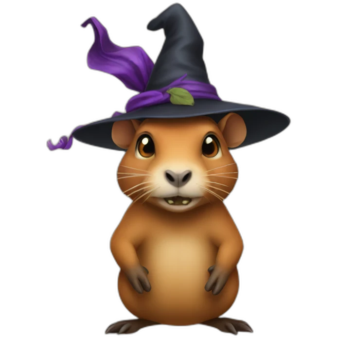 capyvara witch emoji