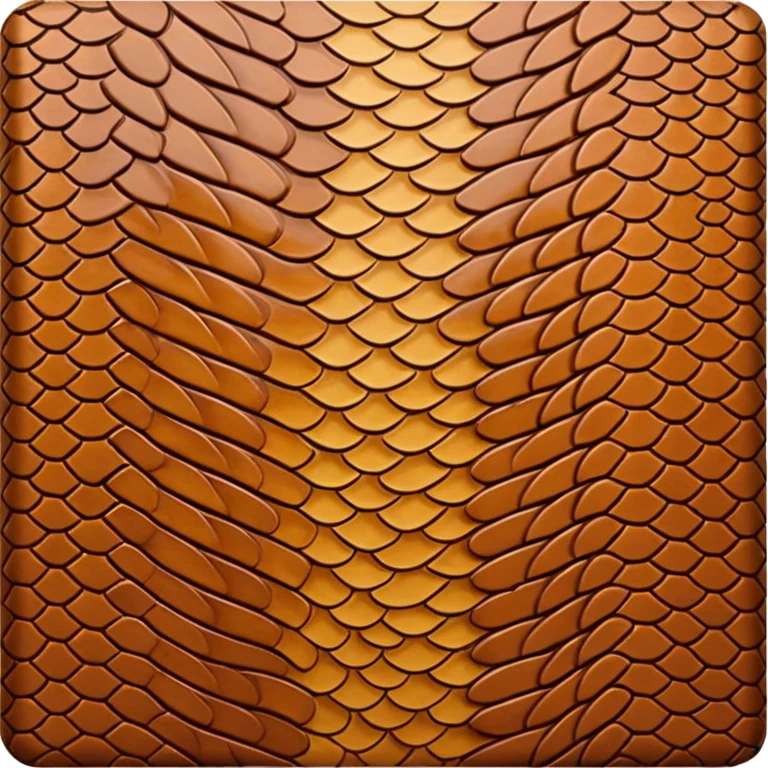 brown snake skin print emoji