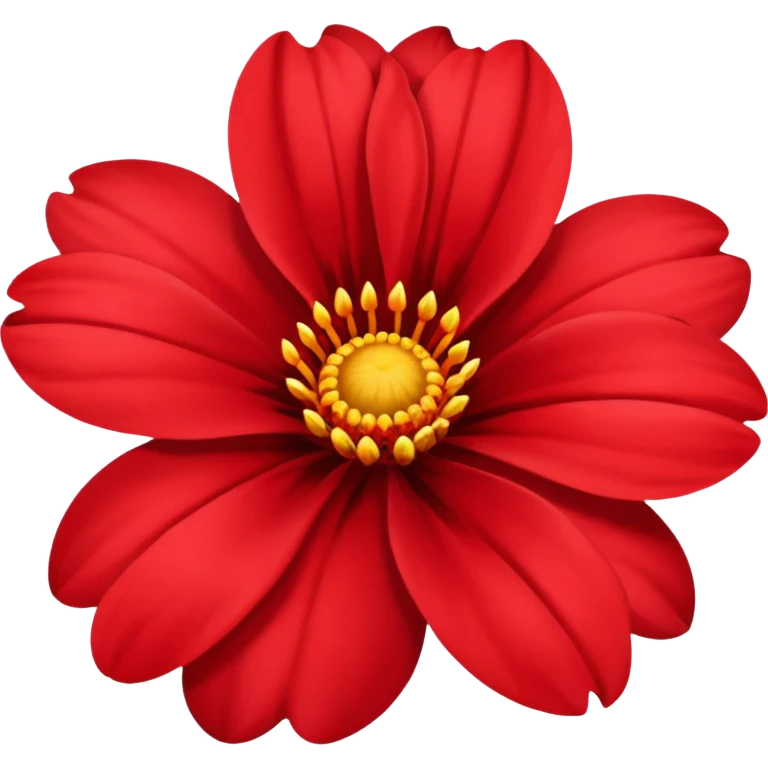Red flwer emoji