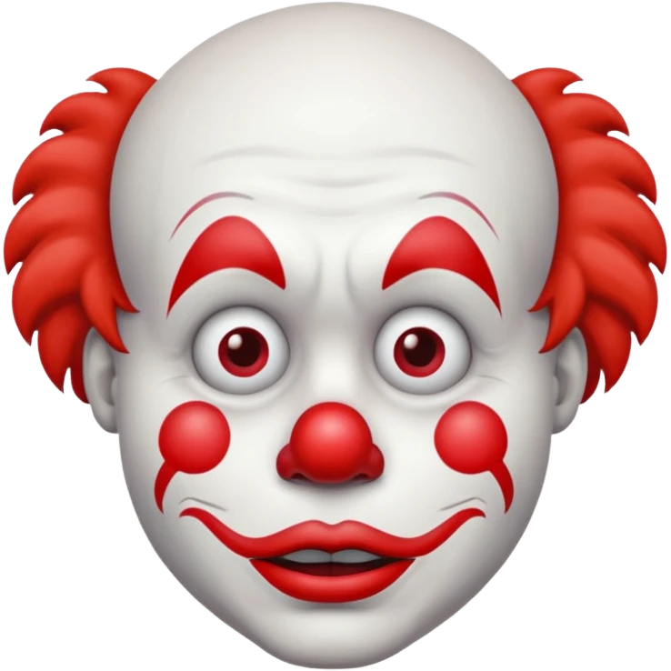 sick clown emoji
