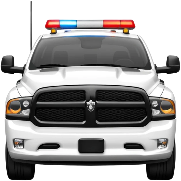 Dodge Ram Police emoji