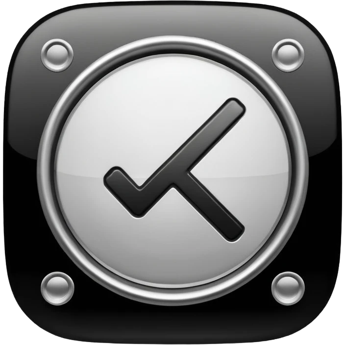 the classic fast forward emoji ⏩  in black and white emoji