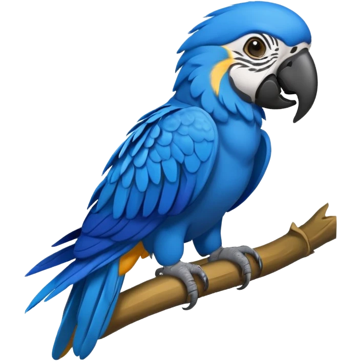 Arara azul emoji