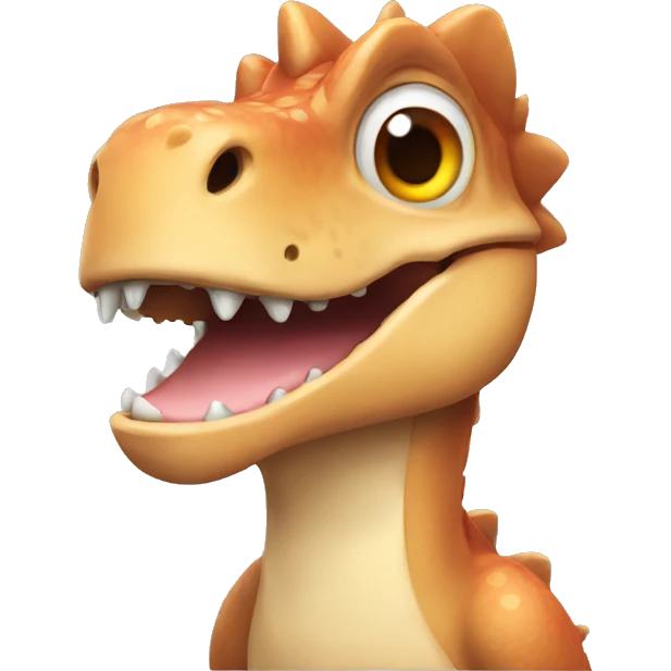 Dinosaur with big ears emoji