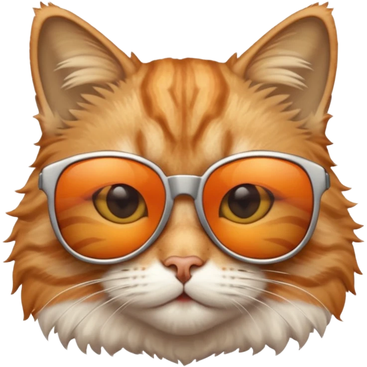Cat wearing sunglasses emoji