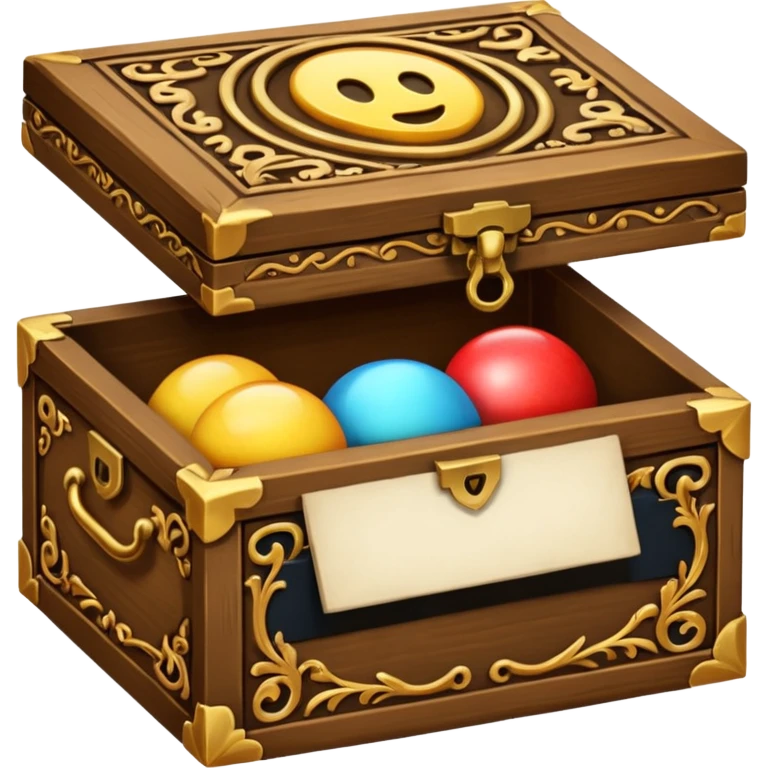 think out of the box with a box  emoji
