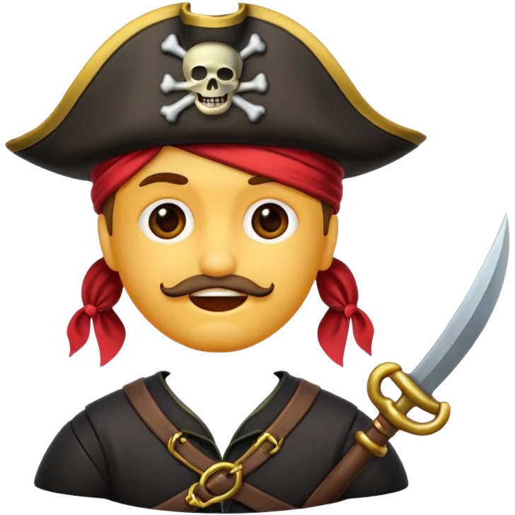 Make an emoji for pirates emoji