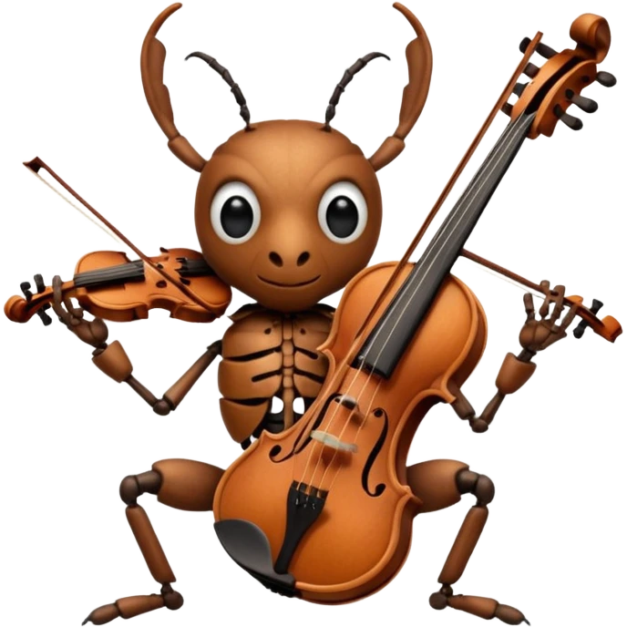 Musician Beetle emoji