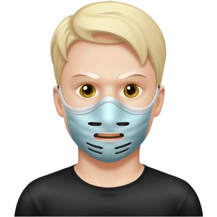 norovirus man mit maske emoji