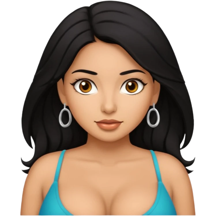 Big boobs Latina  emoji
