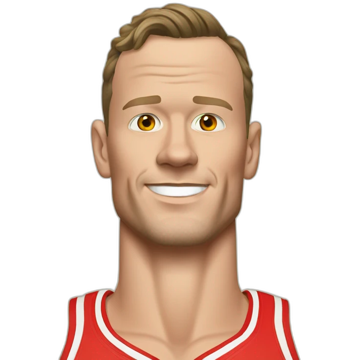 Jonathan Toews as beach bum emoji