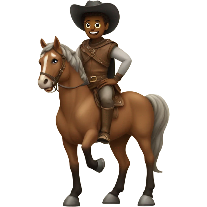 centaur wearing high boots emoji