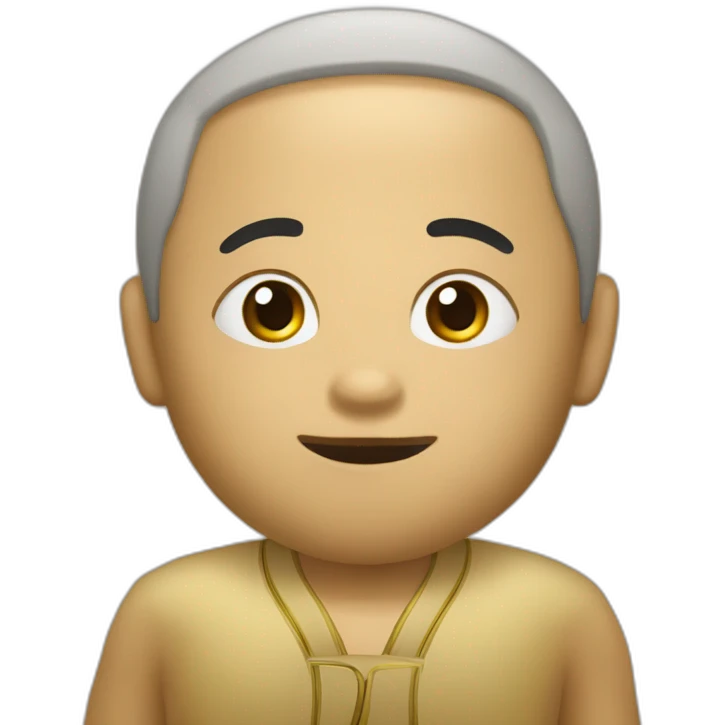Chinois qui fait de la box emoji