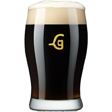 Guinness beer with digital computer code syntax in the background emoji