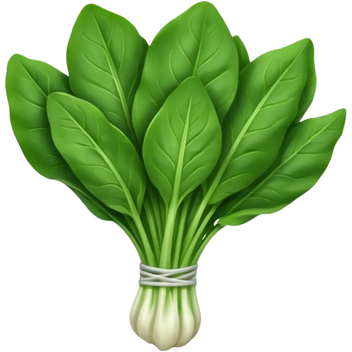 spinach/greens strength-support food emoji