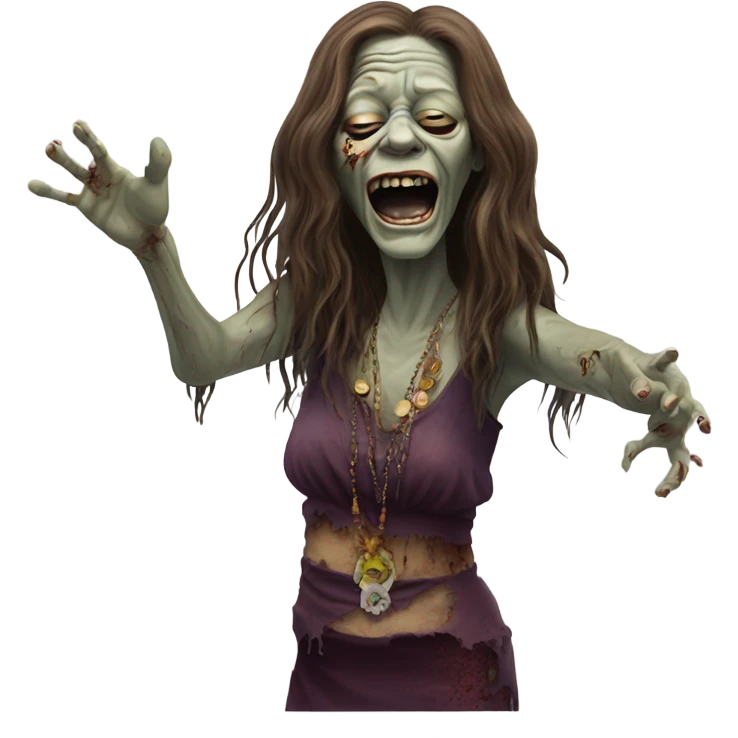  janis joplin zombie  dancing emoji