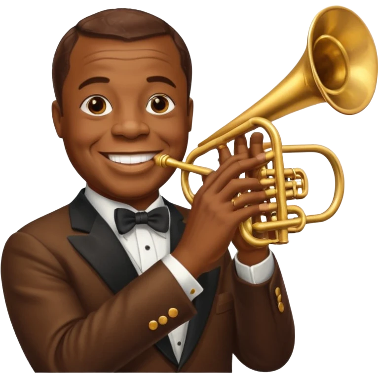 Louis Armstrong emoji