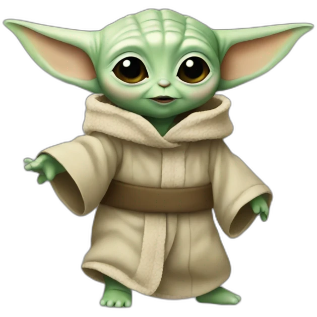 Baby yoda dancing  emoji