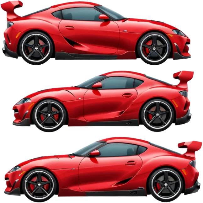 Create me a supra car emoji
