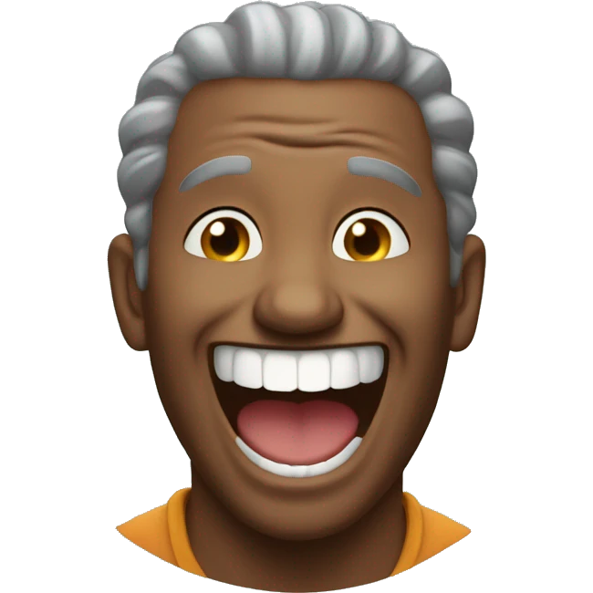 the laughing samrai emoji