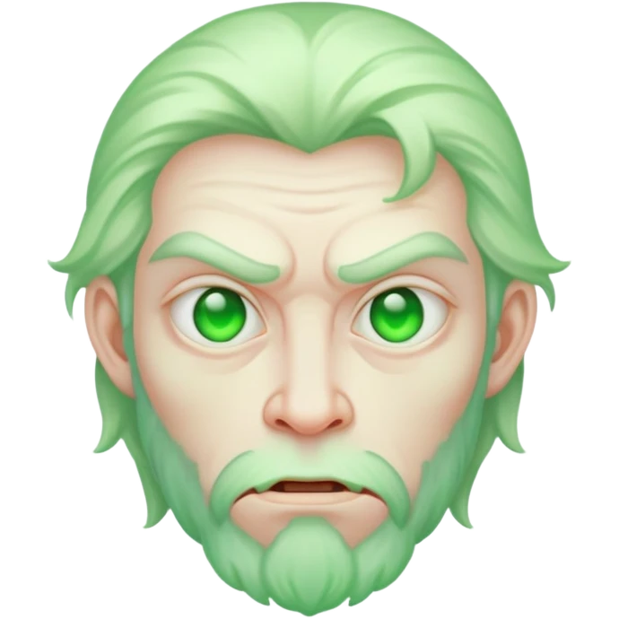 ugly green aura guy emoji