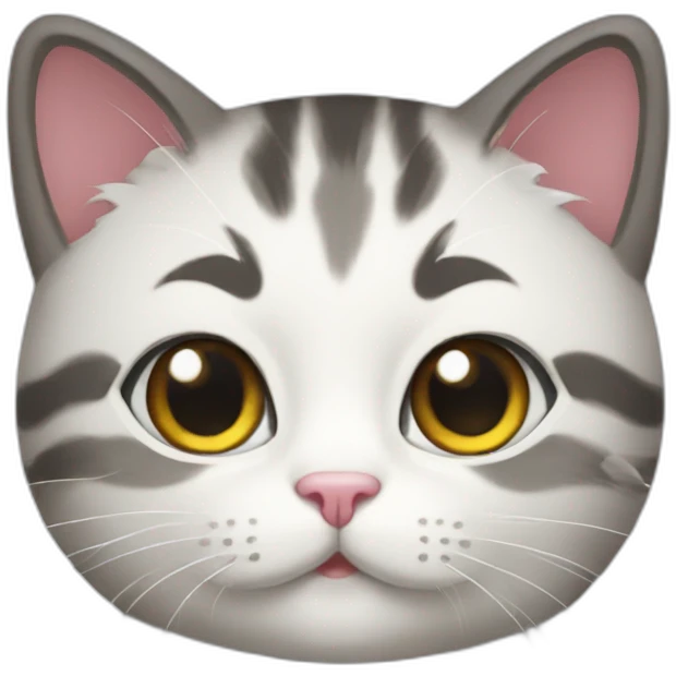 a korean kitty emoji