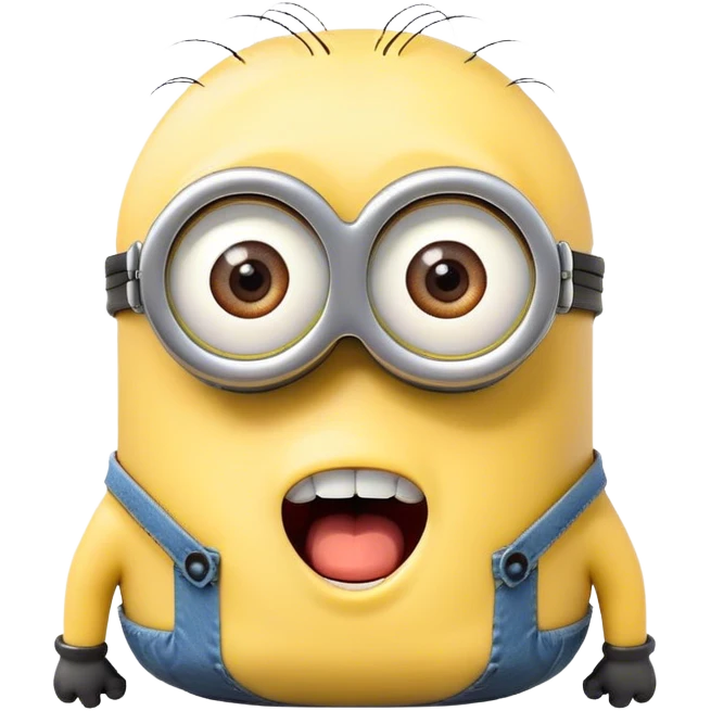 schizophrenic minion emoji